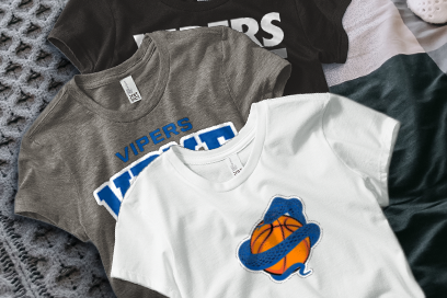 Vipers Basketball VBYF Tees (Option 1) Banner