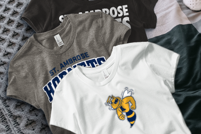 St. Ambrose  Hornets Tees (Option 1) Banner