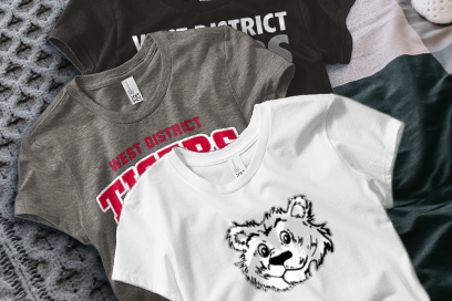 West District Tigers Tees (Option 1) Banner