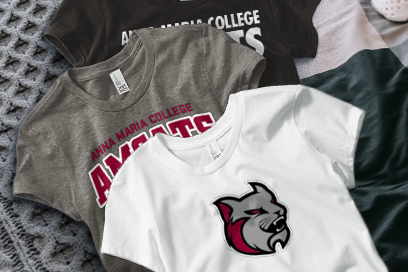 Anna Maria College Amcats Tees (Option 1) Banner