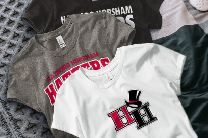 Hatboro Horsham Hatters The Official Online Store Tees (Option 1) Banner
