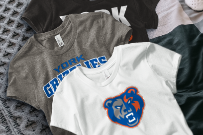 York  Grizzlies Tees (Option 1) Banner