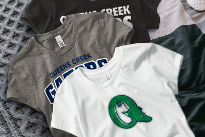 Queens Creek  Gators Tees (Option 1) Banner