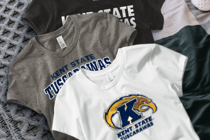 Kent State Tuscarawas Online Athletics Store Tees (Option 1) Banner