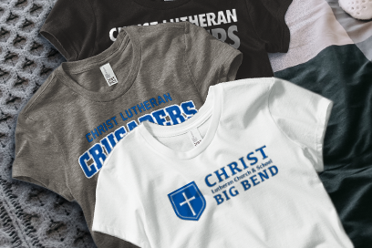 Christ Lutheran Crusaders Tees (Option 1) Banner