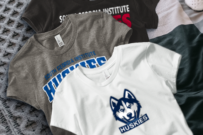 SOUTH GEORGIA INSTITUTE Huskies Tees (Option 1) Banner