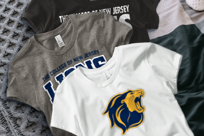 THE COLLEGE OF NEW JERSEY LIONS Tees (Option 1) Banner