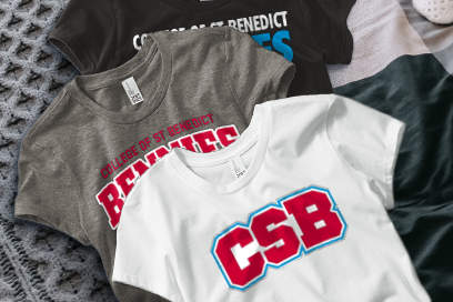 COLLEGE OF ST BENEDICT Bennies Tees (Option 1) Banner