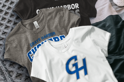 Grays Harbor  Chokers Tees (Option 1) Banner