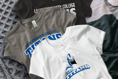 Lane Community College Titans Tees (Option 1) Banner