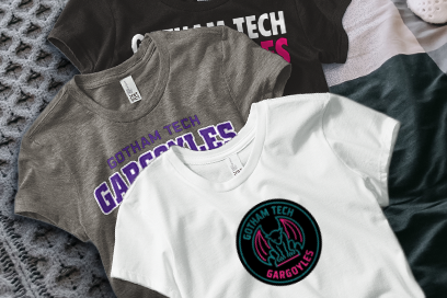 Gotham Tech  Gargoyles Tees (Option 1) Banner
