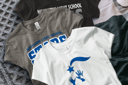 Northern Light School  Stars Tees (Option 1) Banner