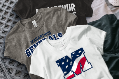 MacArthur Generals Tees (Option 1) Banner