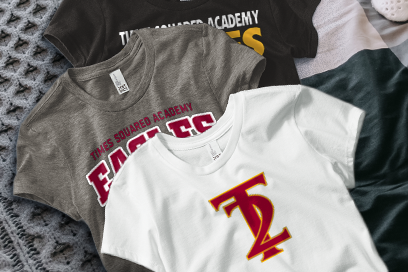 Times Squared Academy Eagles Tees (Option 1) Banner