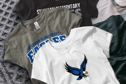 Stedman Elementary Eagles Tees (Option 1) Banner