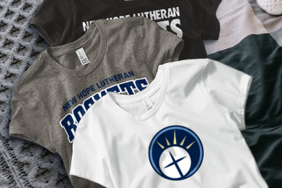 New Hope Lutheran Rockets Tees (Option 1) Banner