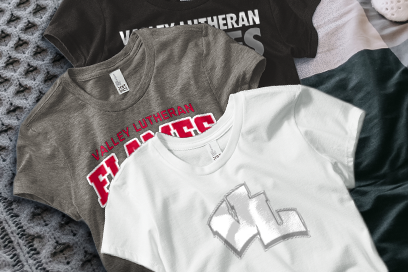 Valley Lutheran  Flames Tees (Option 1) Banner