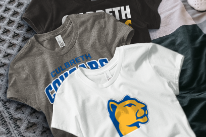 CULBRETH Cougars Tees (Option 1) Banner