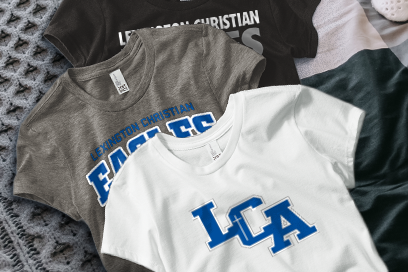 Lexington Christian Academy Eagles Tees (Option 1) Banner