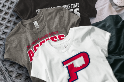 OKLAHOMA PANHANDLE STATE  AGGIES Tees (Option 1) Banner