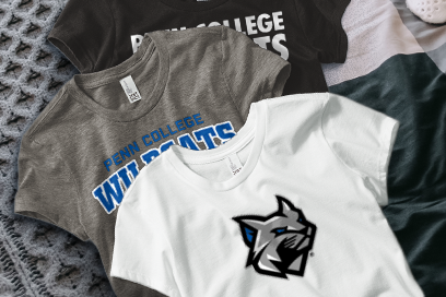 Penn College Wildcats Online Store Tees (Option 1) Banner
