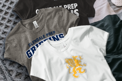 Glendale Prep Griffins Tees (Option 1) Banner