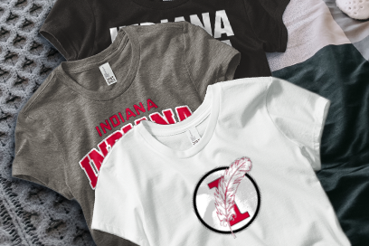 Indiana School District  Tees (Option 1) Banner