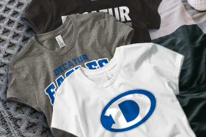 DECATUR HIGH SCHOOL EAGLES Tees (Option 1) Banner