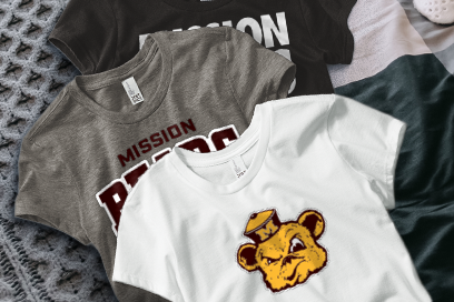 MISSION HIGH SCHOOL BEARS Tees (Option 1) Banner