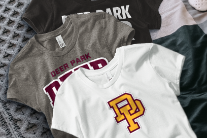 DEER PARK HIGH SCHOOL DEER Tees (Option 1) Banner