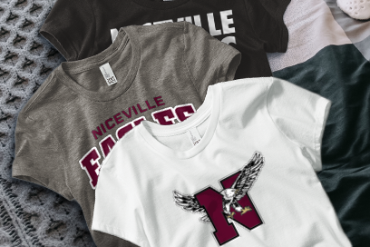 NICEVILLE HIGH SCHOOL EAGLES Tees (Option 1) Banner