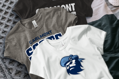 CARLMONT HIGH SCHOOL SCOTS Tees (Option 1) Banner