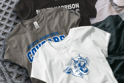 NORTH HARRISON Cougars Online Store Tees (Option 1) Banner