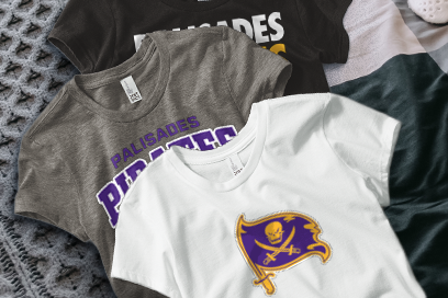 PALISADES HIGH SCHOOL PIRATES Tees (Option 1) Banner