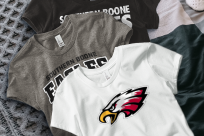 SOUTHERN BOONE HIGH SCHOOL EAGLES Tees (Option 1) Banner