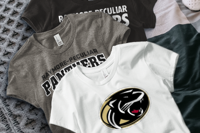 RAYMORE-PECULIAR  PANTHERS Tees (Option 1) Banner