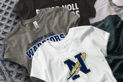 Bishop Noll Warriors Tees (Option 1) Banner