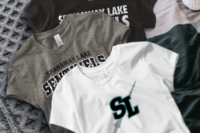 SPANAWAY LAKE HIGH SCHOOL SENTINELS Tees (Option 1) Banner