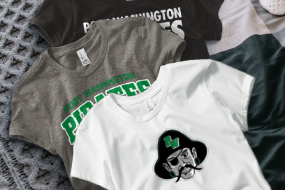 PORT WASHINGTON HIGH SCHOOL PIRATES Tees (Option 1) Banner