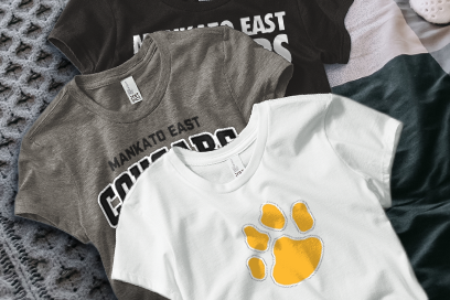 Mankato East Cougars Tees (Option 1) Banner