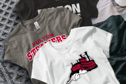 FULTON HIGH SCHOOL STEAMERS Tees (Option 1) Banner
