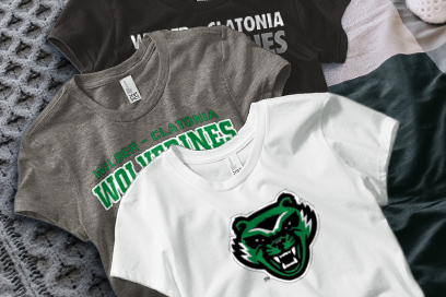 WILBER-CLATONIA HIGH SCHOOL WOLVERINES Tees (Option 1) Banner