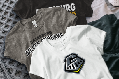 GALESBURG HIGH SCHOOL SILVER STREAKS Tees (Option 1) Banner
