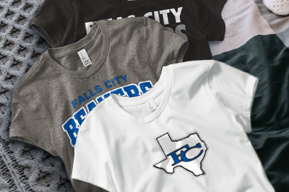 FALLS CITY HIGH SCHOOL BEAVERS Tees (Option 1) Banner