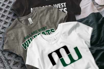 Millard West Wildcats Tees (Option 1) Banner