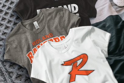 ROLAND HIGH SCHOOL RANGERS Tees (Option 1) Banner