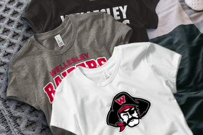 WELLESLEY HIGH SCHOOL RAIDERS Tees (Option 1) Banner