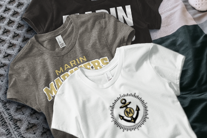 College of Marin Mariners Tees (Option 1) Banner