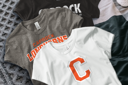 CAPROCK HIGH SCHOOL LONGHORNS Tees (Option 1) Banner