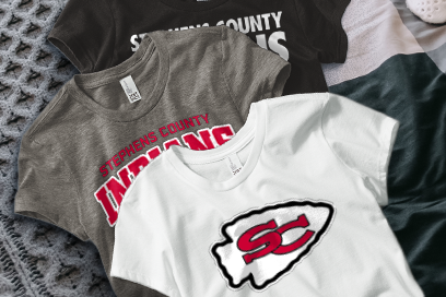 STEPHENS COUNTY HIGH SCHOOL INDIANS Tees (Option 1) Banner